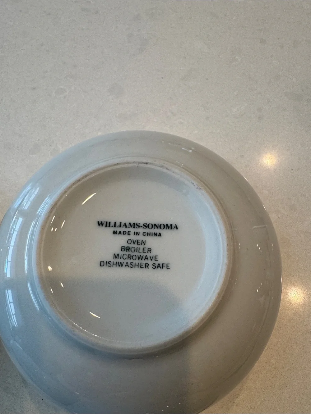Williams Sonoma White Ceramic Ramekins Set of 4